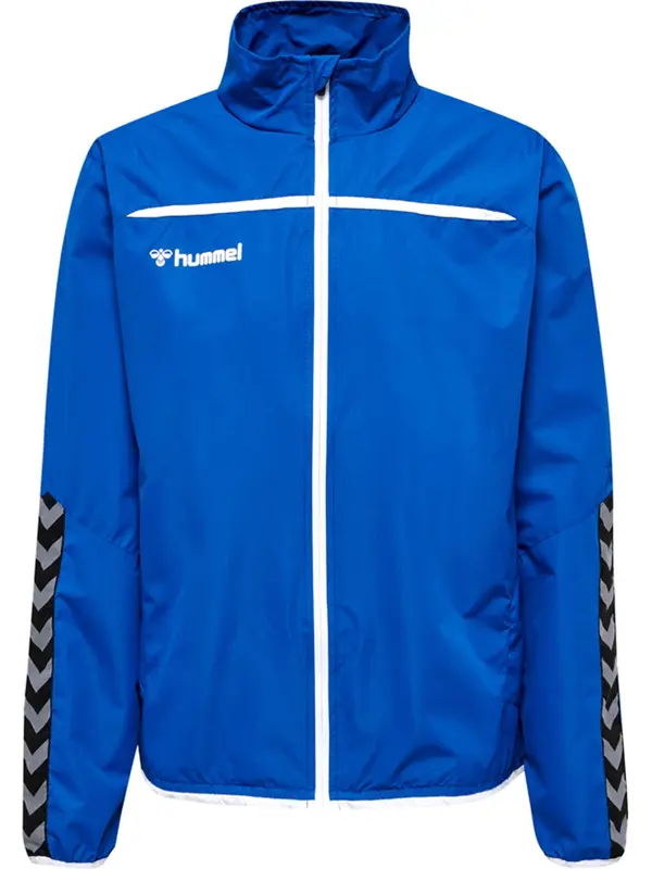Hummel Hummel Jakna za vježbanje 'Authentic'  kraljevsko plava / siva / crna / bijela