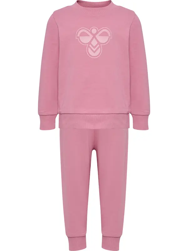 Hummel Hummel Jogging komplet  ružičasta / prljavo roza