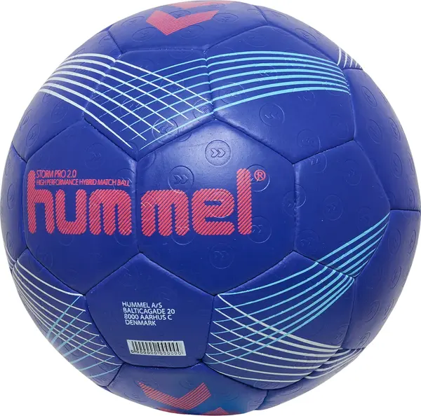 Hummel Hummel Lopta 'Storm Pro 2.0'  kobalt plava / svijetloplava / klasično crvena / bijela