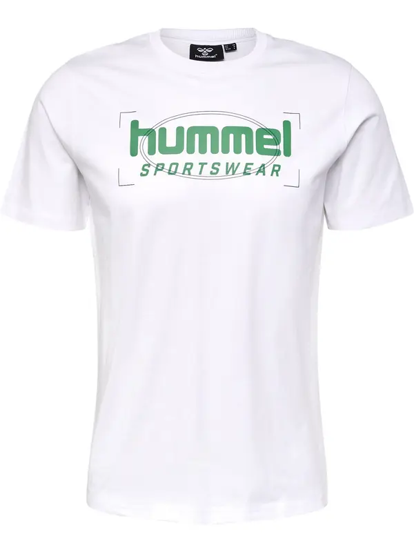 Hummel Hummel Majica 'Harry'  travnato zelena / crna / bijela