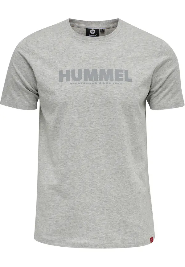 Hummel Hummel Majica 'Legacy'  tamo siva / siva melange