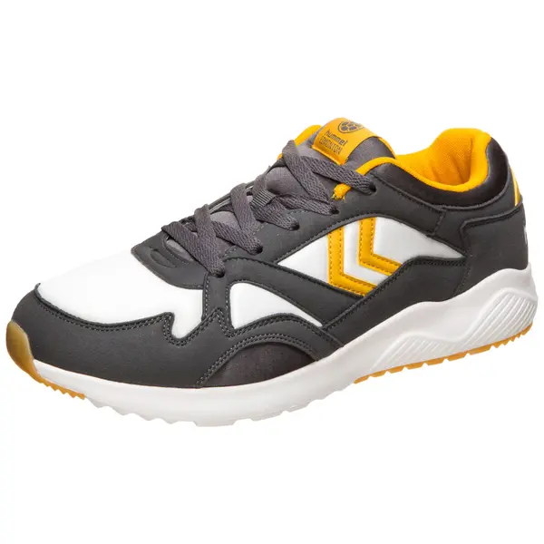Hummel Hummel Niske tenisice 'Edmonton'  tamo siva / narančasta / crna / bijela