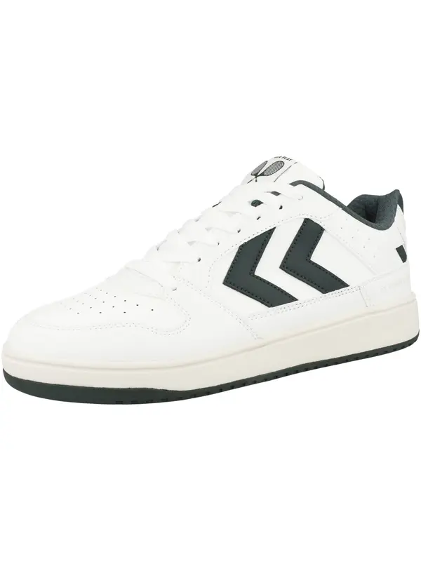 Hummel Hummel Niske tenisice 'Power Play'  tamno zelena / bijela