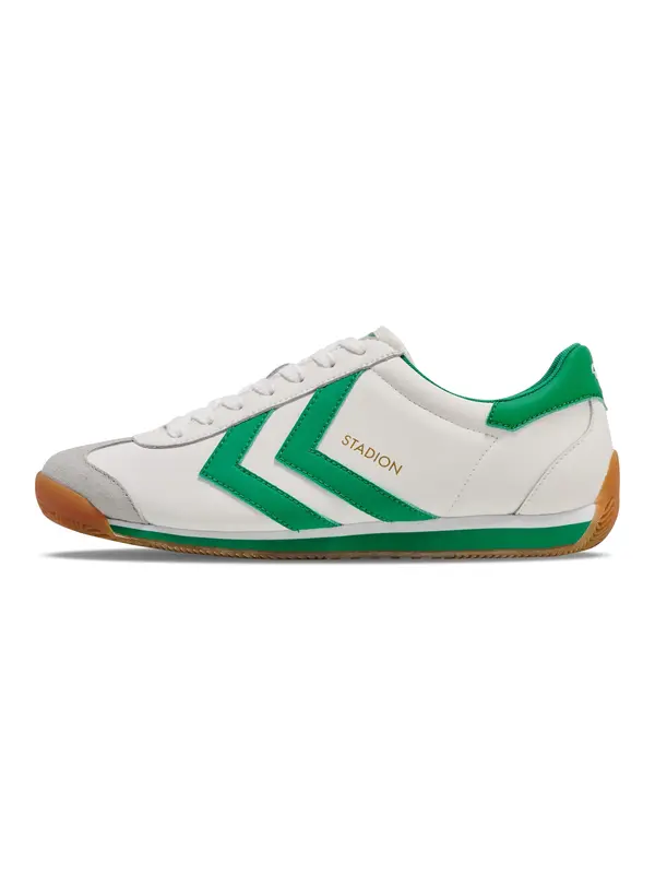 Hummel Hummel Niske tenisice 'Stadion'  siva / zelena / bijela