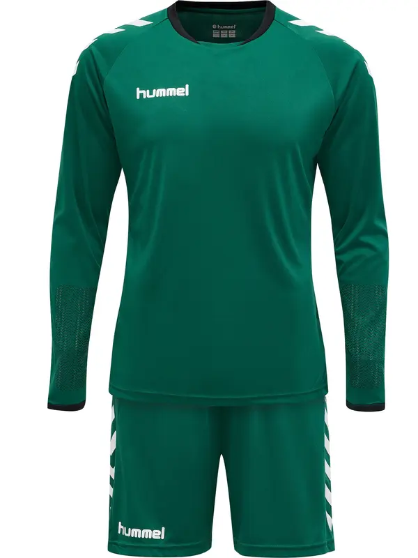 Hummel Hummel Odjeća za vježbanje  tamno zelena / bijela