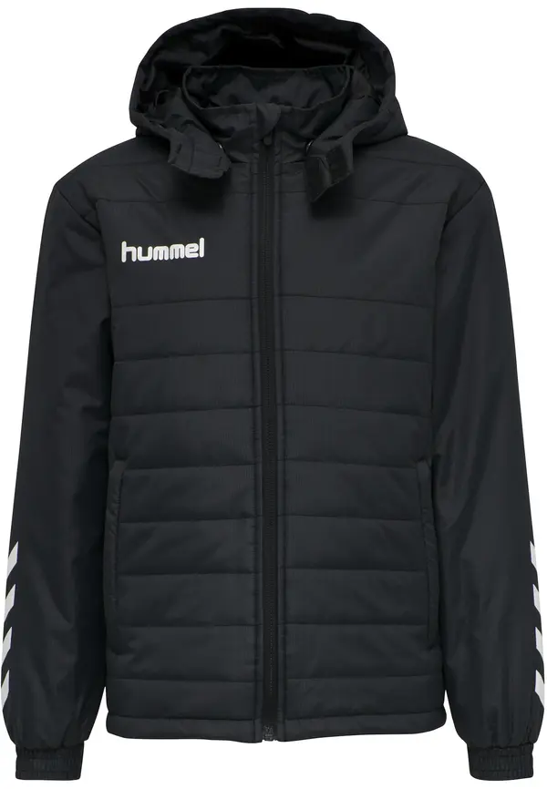 Hummel Hummel Prijelazna jakna 'Bench'  crna / bijela
