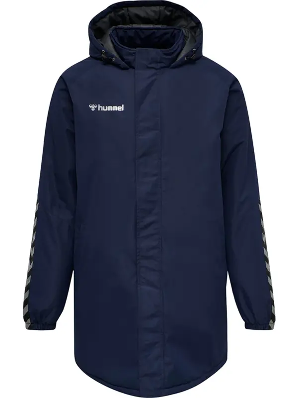 Hummel Hummel Sportska jakna 'AUTHENTIC BENCH'  mornarsko plava / svijetlosiva / crna / bijela
