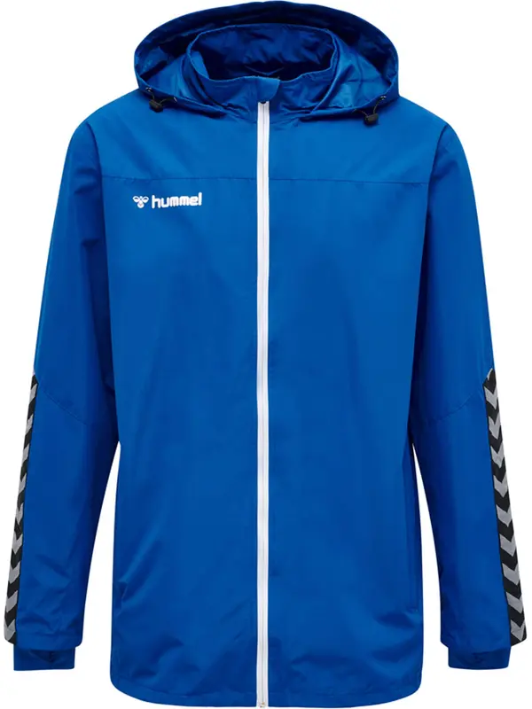 Hummel Hummel Sportska jakna 'Authentic'  kraljevsko plava / dimno siva / crna / bijela