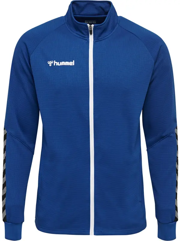 Hummel Hummel Sportska jakna 'Authentic'  kraljevsko plava / svijetlosiva / crna / bijela