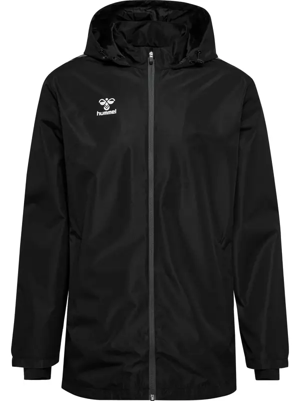 Hummel Hummel Sportska jakna  crna / bijela