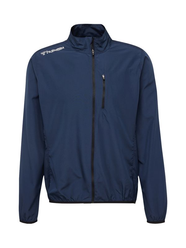 Hummel Hummel Sportska jakna  morsko plava / svijetlosiva