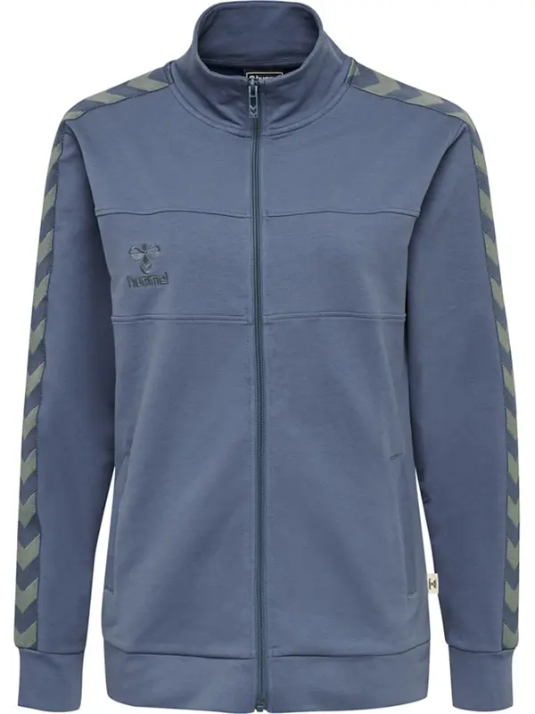Hummel Hummel Sportska jakna 'Move Classic'  golublje plava / bež siva