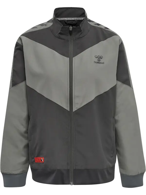 Hummel Hummel Sportska jakna 'Pro'  siva / tamo siva
