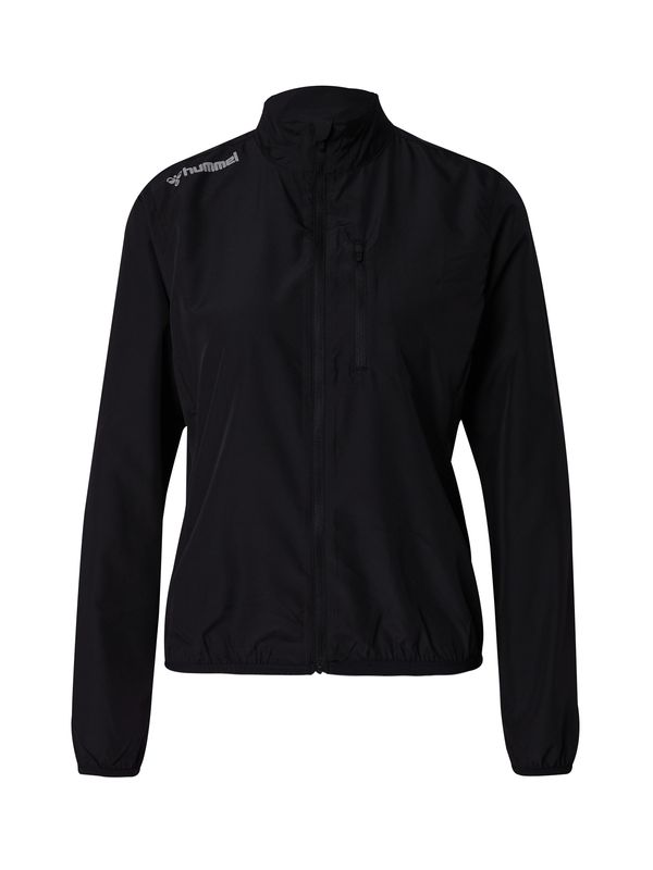 Hummel Hummel Sportska jakna 'RUN'  srebrno siva / crna