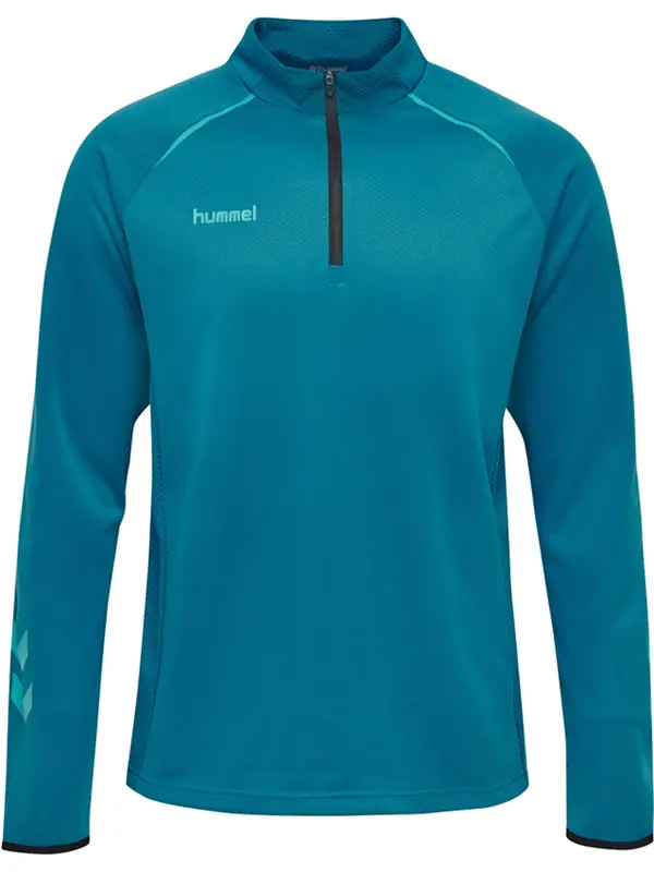 Hummel Hummel Sportska sweater majica  akvamarin / cijan plava