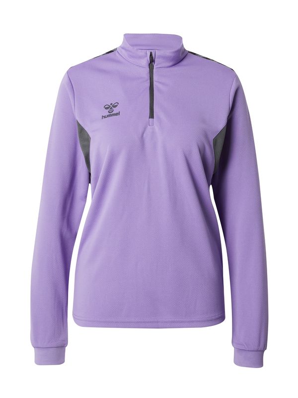Hummel Hummel Sportska sweater majica 'Authentic'  lavanda / crna