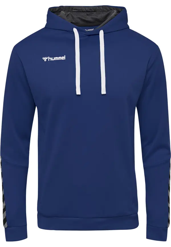 Hummel Hummel Sportska sweater majica 'Authentic'  plava / tamo siva / crna / bijela