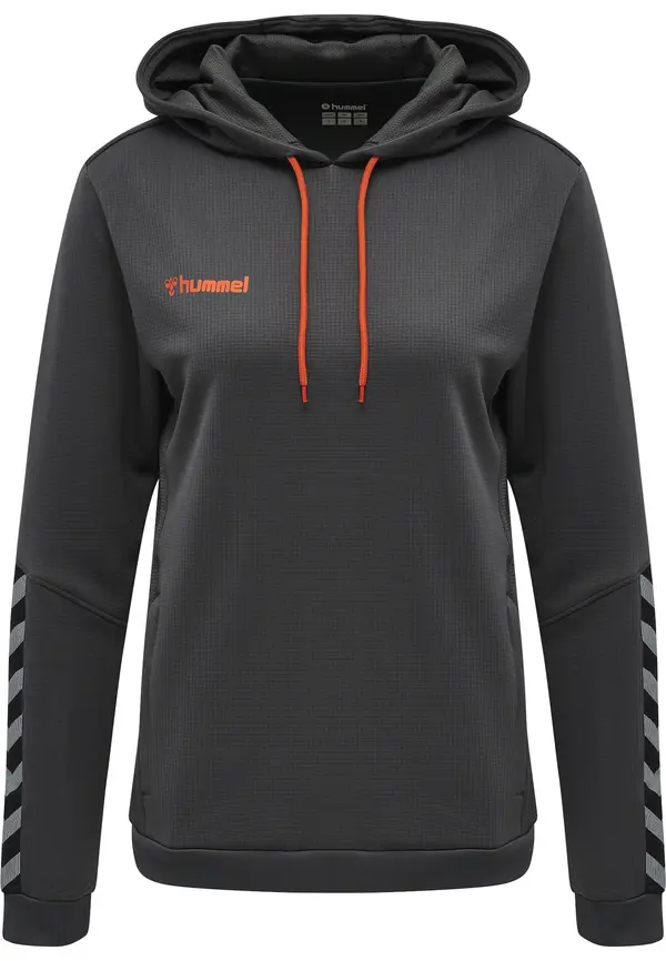Hummel Hummel Sportska sweater majica 'Authentic'  tamo siva / koraljna