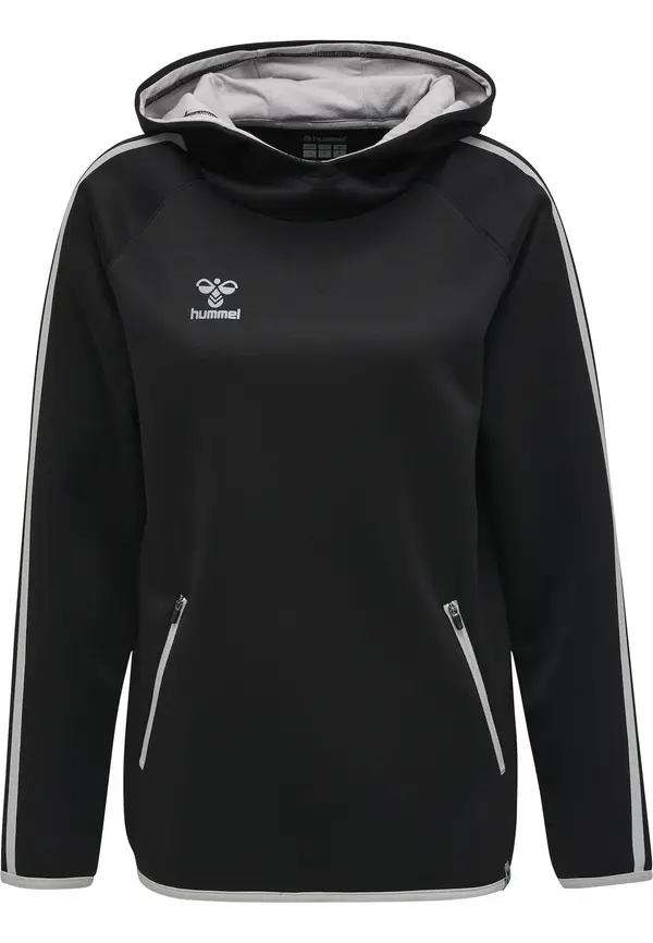 Hummel Hummel Sportska sweater majica 'Cima'  crna / bijela
