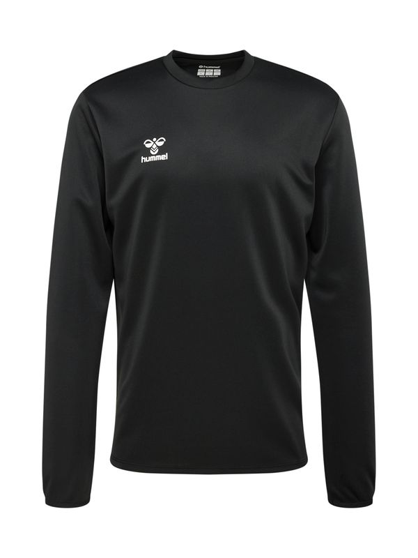 Hummel Hummel Sportska sweater majica 'Essential'  crna / bijela
