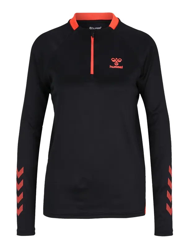 Hummel Hummel Sportska sweater majica 'GG12 Action'  ciglasto crvena / crna