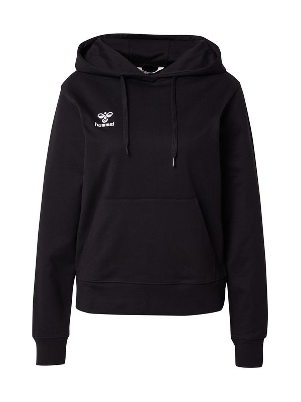 Hummel Hummel Sportska sweater majica 'GO 2.0'  crna / bijela