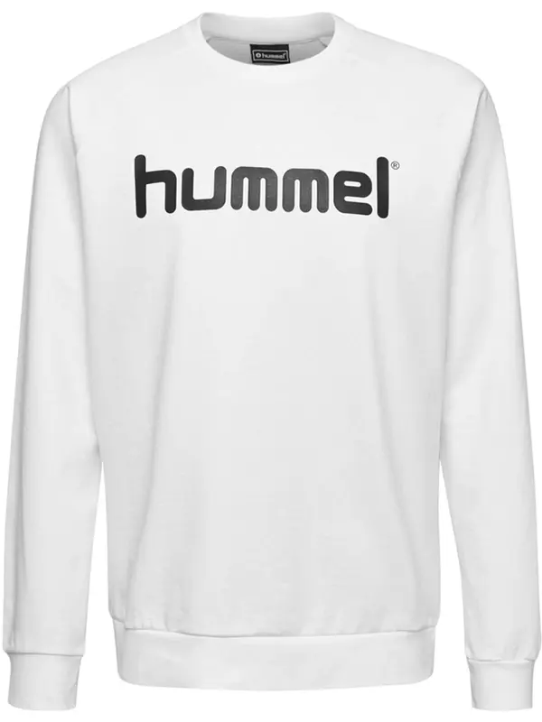 Hummel Hummel Sportska sweater majica 'Go'  crna / bijela