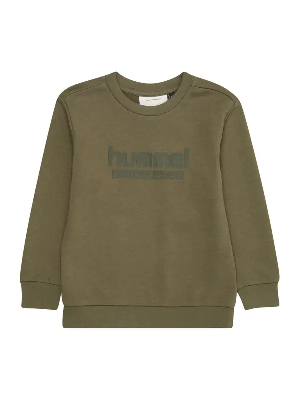 Hummel Hummel Sportska sweater majica  maslinasta / tamno zelena