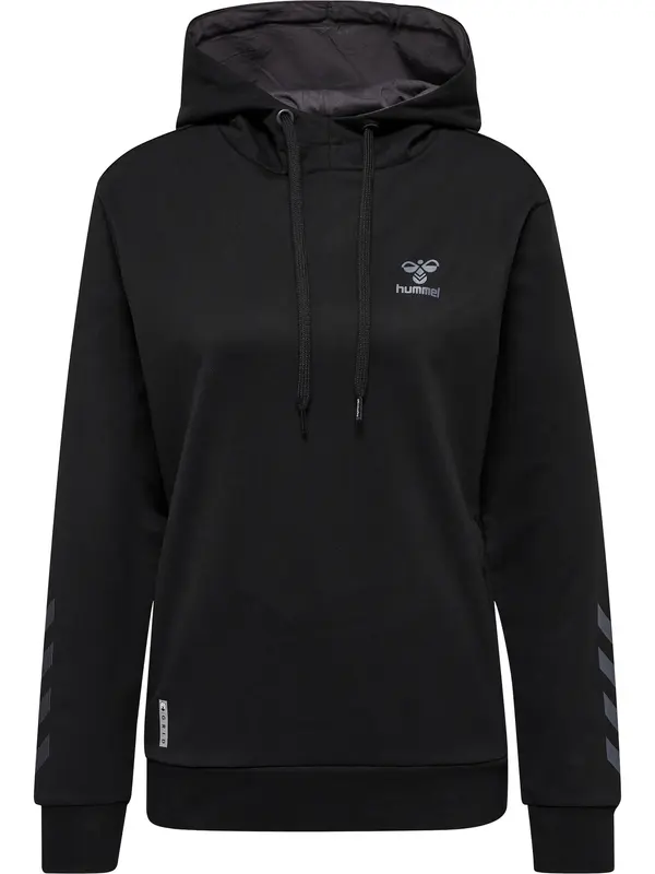 Hummel Hummel Sportska sweater majica  siva / crna