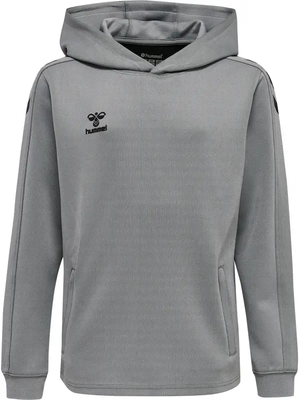 Hummel Hummel Sportska sweater majica  siva / crna