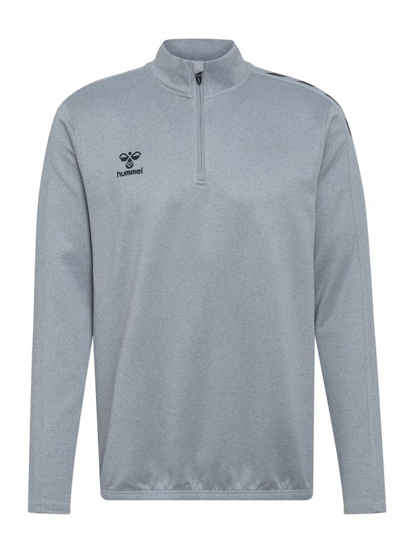 Hummel Hummel Sportska sweater majica  siva melange / crna