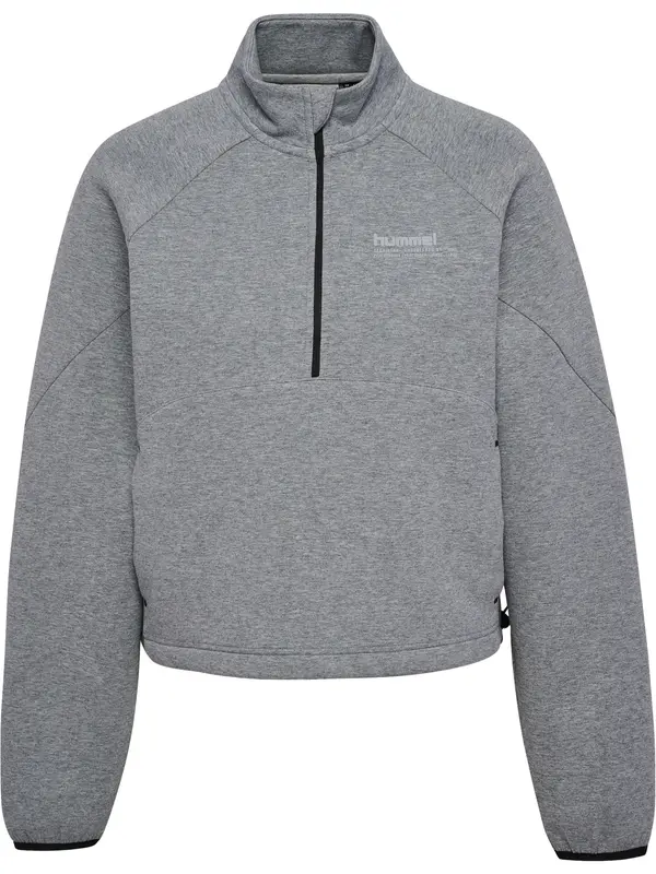 Hummel Hummel Sportska sweater majica 'Tech Fleece'  siva melange