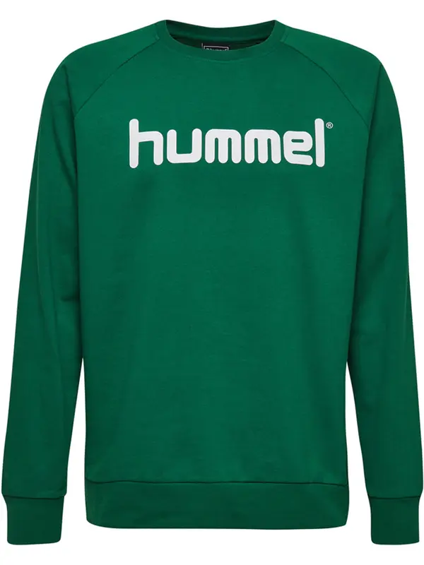 Hummel Hummel Sportska sweater majica  zelena / bijela