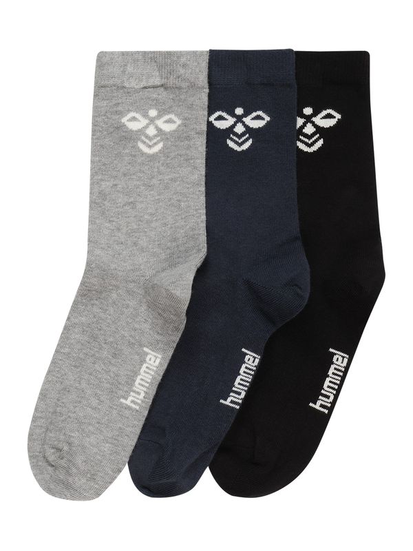 Hummel Hummel Sportske čarape 'Sutton'  mornarsko plava / siva melange / crna / bijela