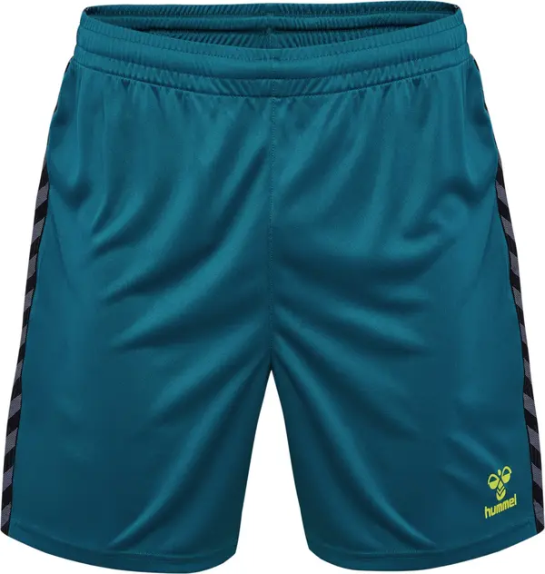 Hummel Hummel Sportske hlače 'Authentic'  cijan plava / siva / svijetlozelena / crna