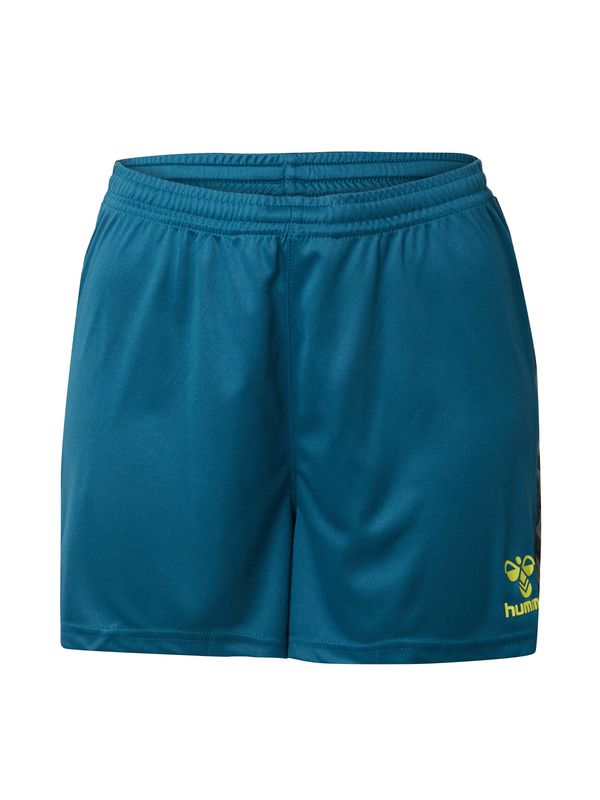 Hummel Hummel Sportske hlače 'AUTHENTIC'  limun / petrol / crna / prljavo bijela