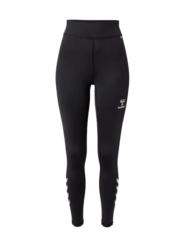 Hummel Hummel Sportske hlače  crna / bijela