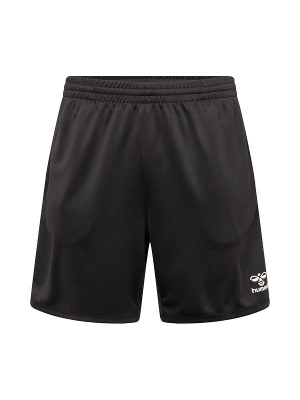 Hummel Hummel Sportske hlače 'ESSENTIAL'  crna / bijela