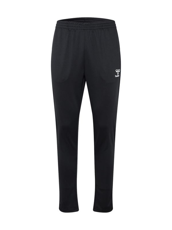 Hummel Hummel Sportske hlače 'ESSENTIAL'  crna / bijela