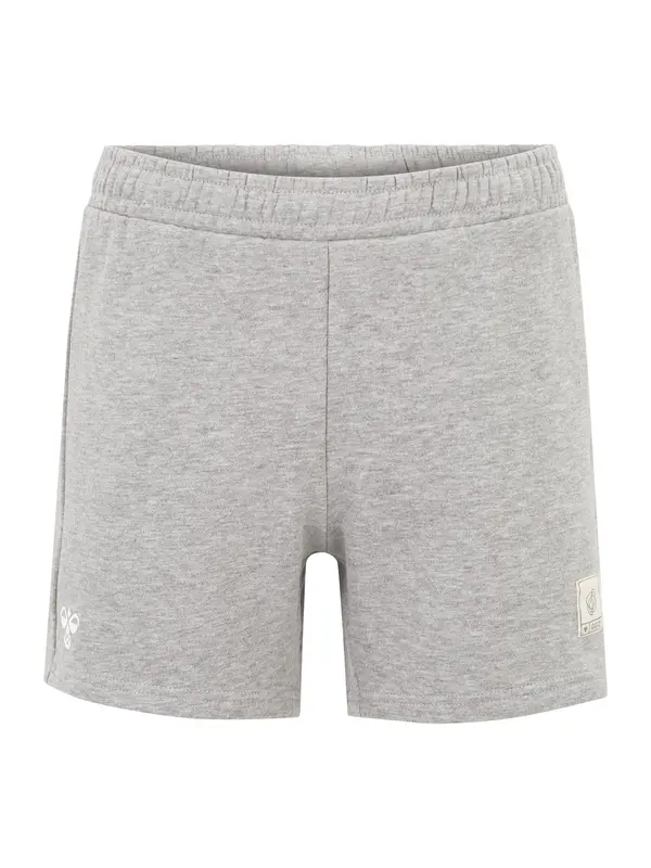 Hummel Hummel Sportske hlače 'GG12'  siva melange / bijela