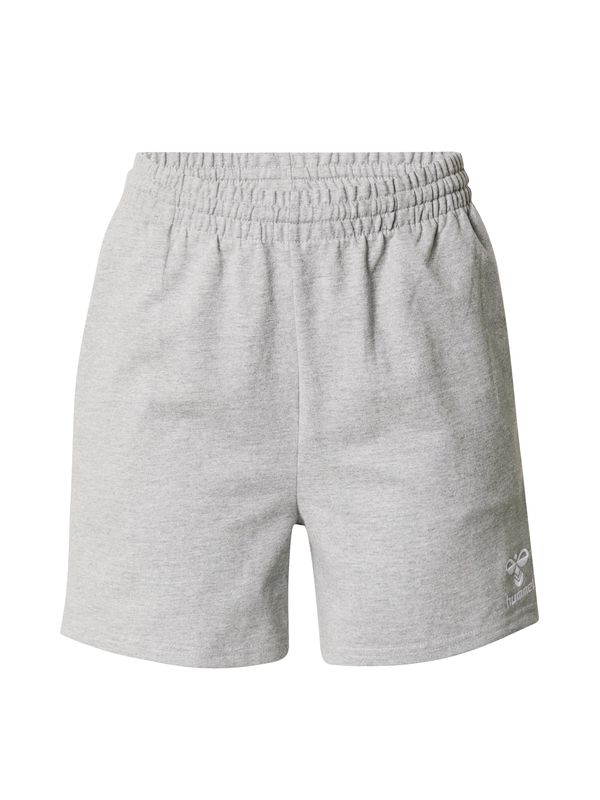 Hummel Hummel Sportske hlače 'GO 2.0'  siva melange / bijela