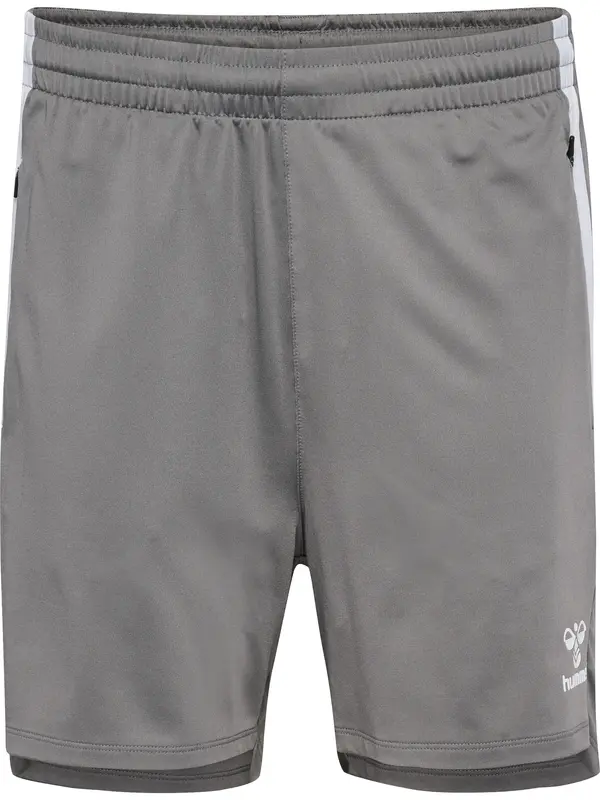 Hummel Hummel Sportske hlače 'Lead 2.0'  siva / bijela