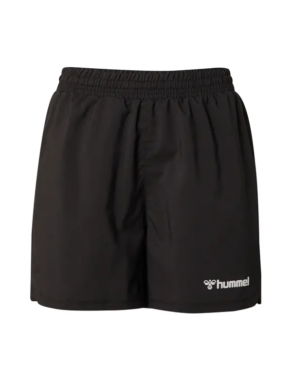 Hummel Hummel Sportske hlače 'lRUN'  crna / bijela