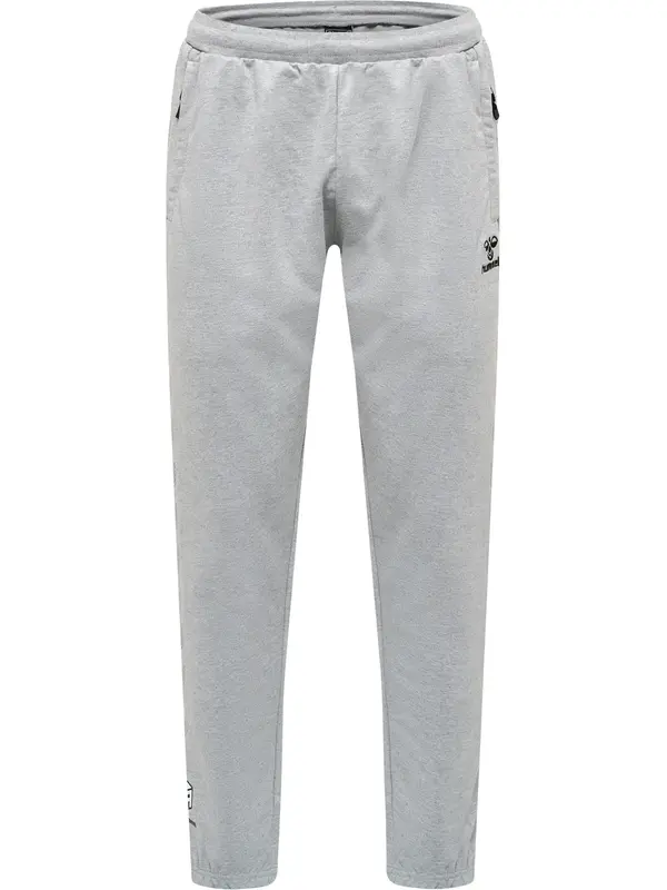 Hummel Hummel Sportske hlače 'Move Grid'  siva / crna / bijela