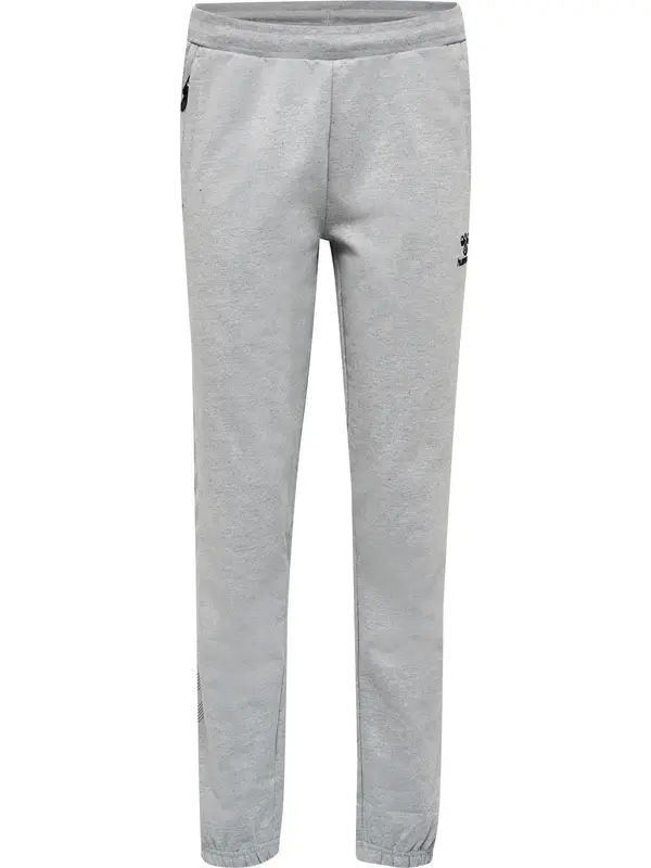Hummel Hummel Sportske hlače 'Move Grid'  siva melange / crna