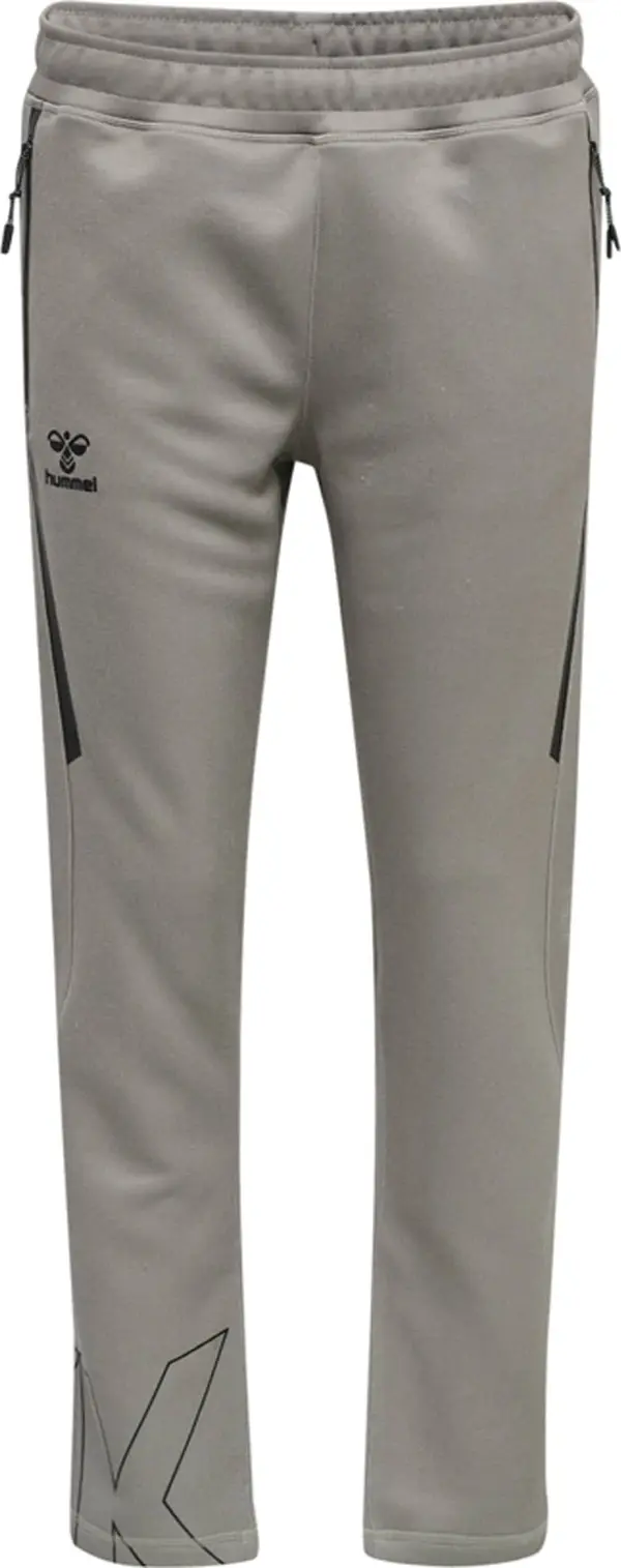Hummel Hummel Sportske hlače  siva / crna