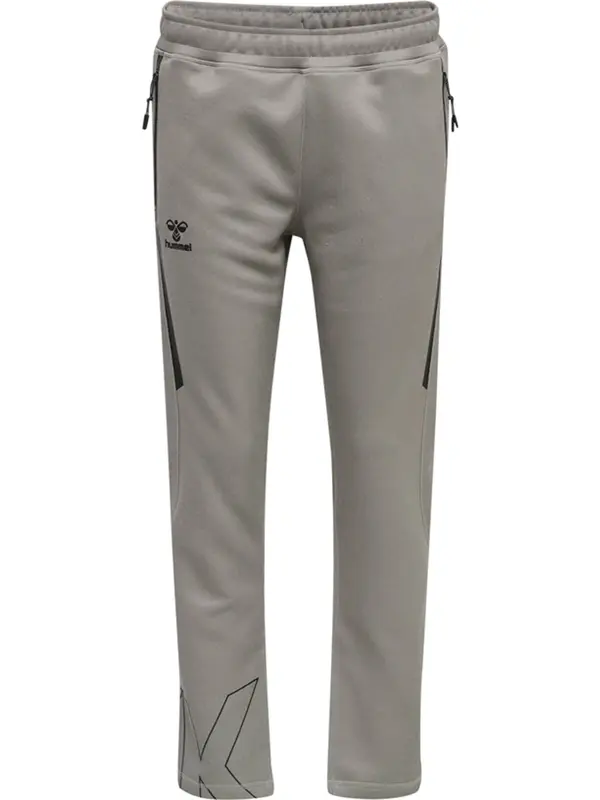 Hummel Hummel Sportske hlače  siva / crna