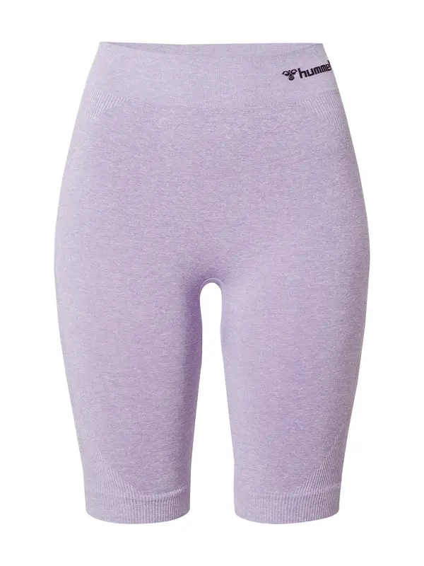 Hummel Hummel Sportske hlače  svijetloljubičasta / crna
