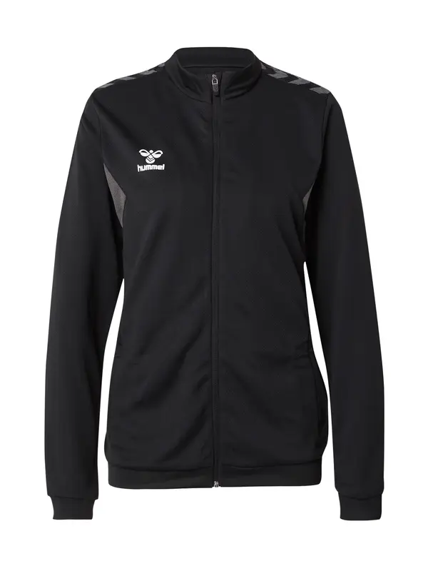 Hummel Hummel Sportski gornji dio trenirke 'AUTHENTIC'  siva / crna