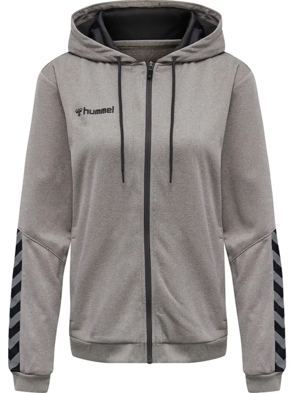 Hummel Hummel Sportski gornji dio trenirke 'Authentic'  siva melange / crna